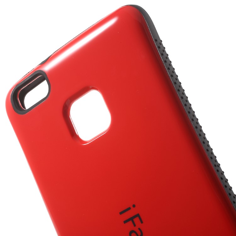 IFACE MALL PC + TPU Hybrid Phone Shell for Huawei P9 Lite/G9 Lite - Red-4
