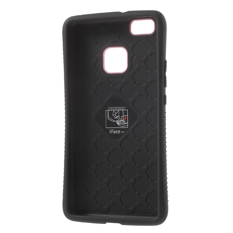 IFACE MALL PC + TPU Hybrid Phone Shell for Huawei P9 Lite/G9 Lite - Red-5