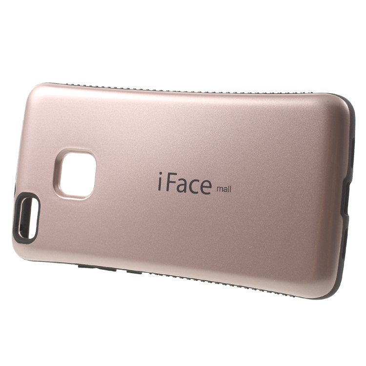 IFACE MALL Glossy PC + TPU Hybrid Cover for Huawei P9 Lite/G9 Lite - Rose Gold-2