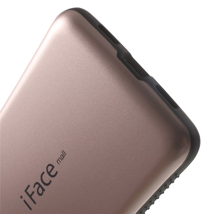 IFACE MALL Glossy PC + TPU Hybrid Cover for Huawei P9 Lite/G9 Lite - Rose Gold-3