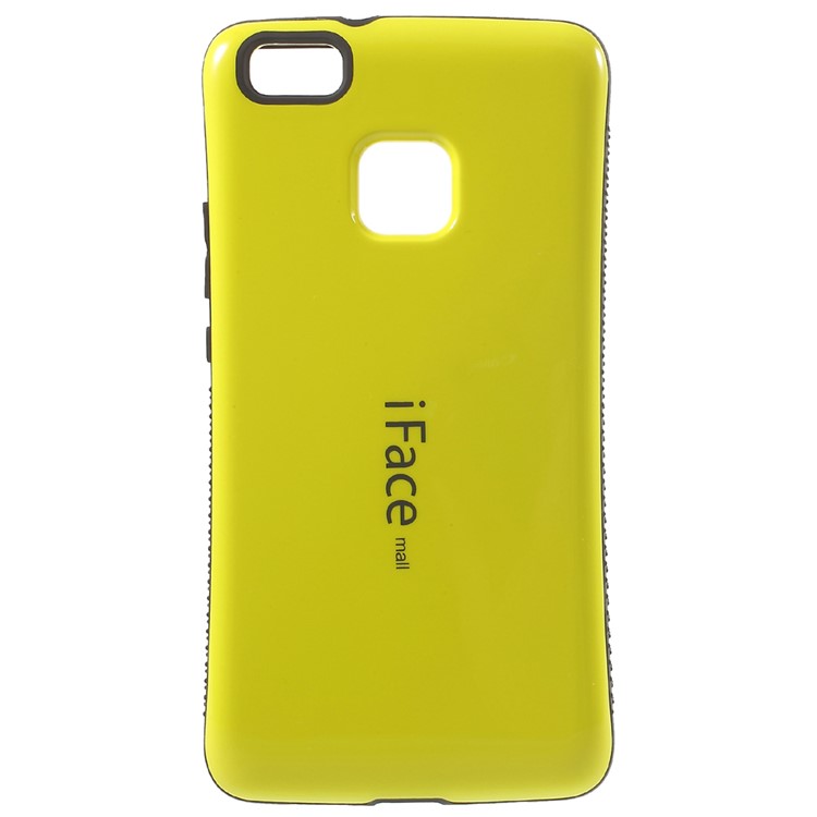 IFACE MALL Hybrid TPU + PC Protector Case for Huawei P9 Lite/G9 Lite - Yellow-1
