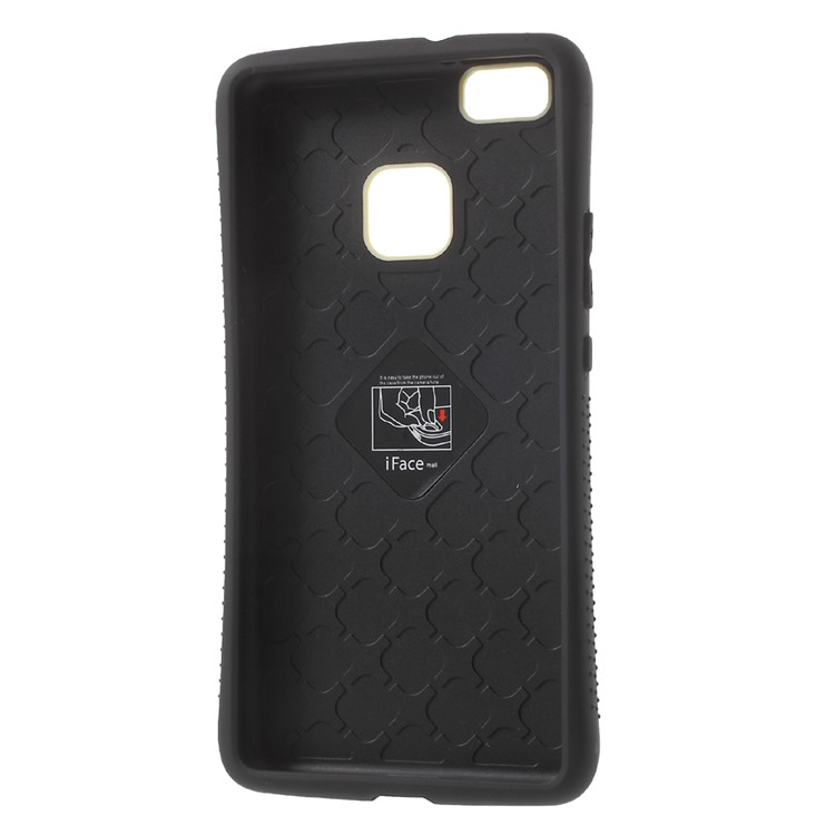 IFACE MALL Hybrid TPU + PC Protector Case for Huawei P9 Lite/G9 Lite - Yellow-5