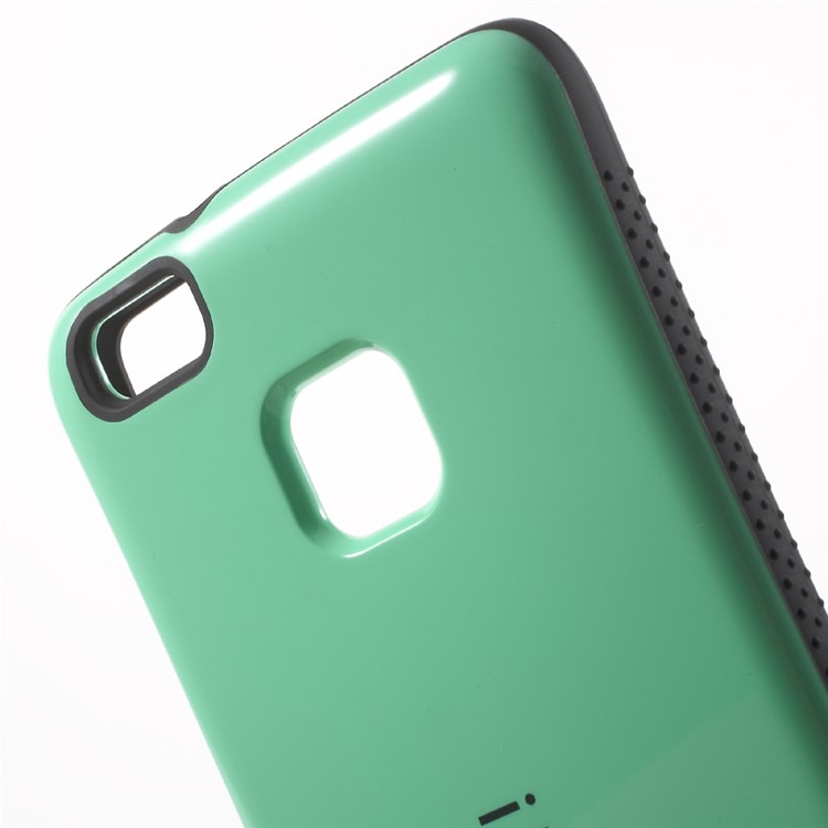 IFACE MALL Hybrid PC + TPU Shield Shell for Huawei P9 Lite/G9 Lite - Cyan-4