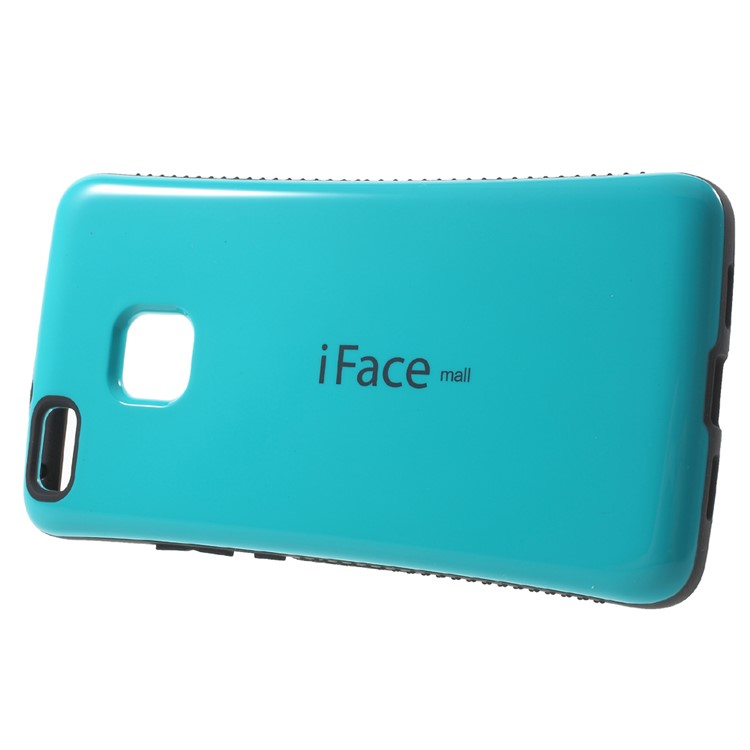 IFACE MALL Hybrid PC + TPU Glossy Case for Huawei P9 Lite/G9 Lite - Baby Blue-2