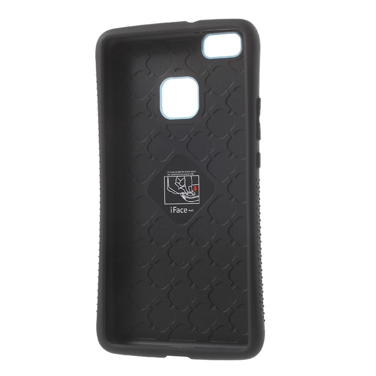 IFACE MALL Hybrid PC + TPU Glossy Case for Huawei P9 Lite/G9 Lite - Baby Blue-5
