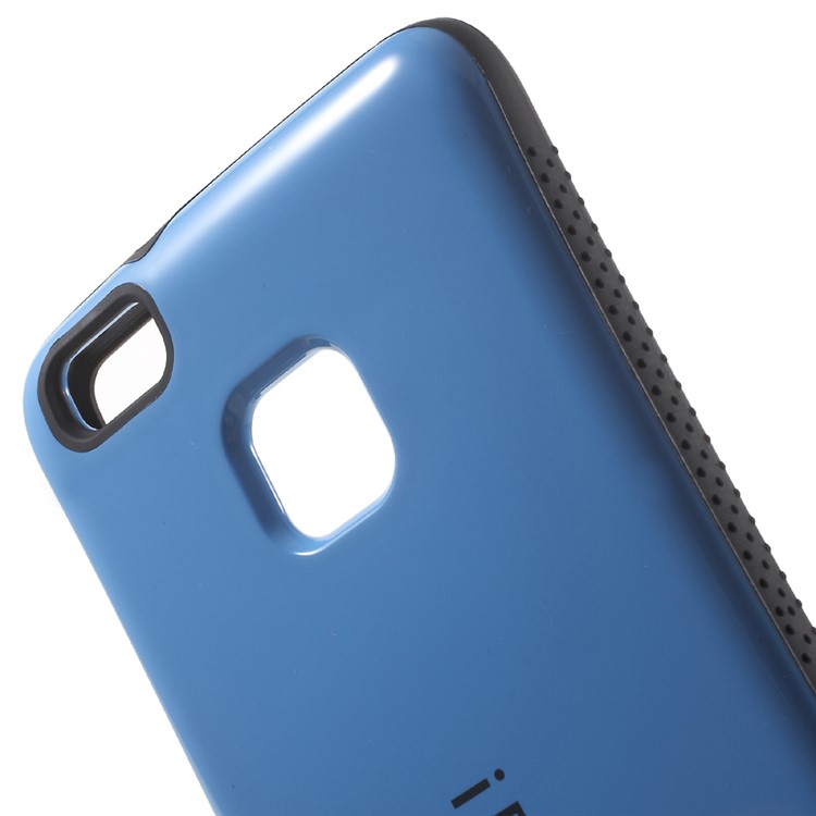 IFACE MALL Glossy PC + TPU Combo Cover for Huawei P9 Lite/G9 Lite - Dark Blue-4