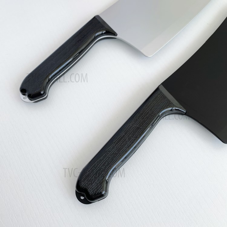 Creative Kitchen Knife Shaped PC+TPU Phone Case for Huawei P30 - Black-14