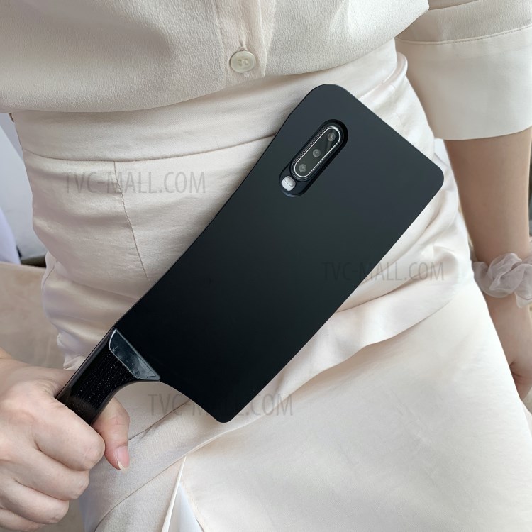 Creative Kitchen Knife Shaped PC+TPU Phone Case for Huawei P30 - Black-6