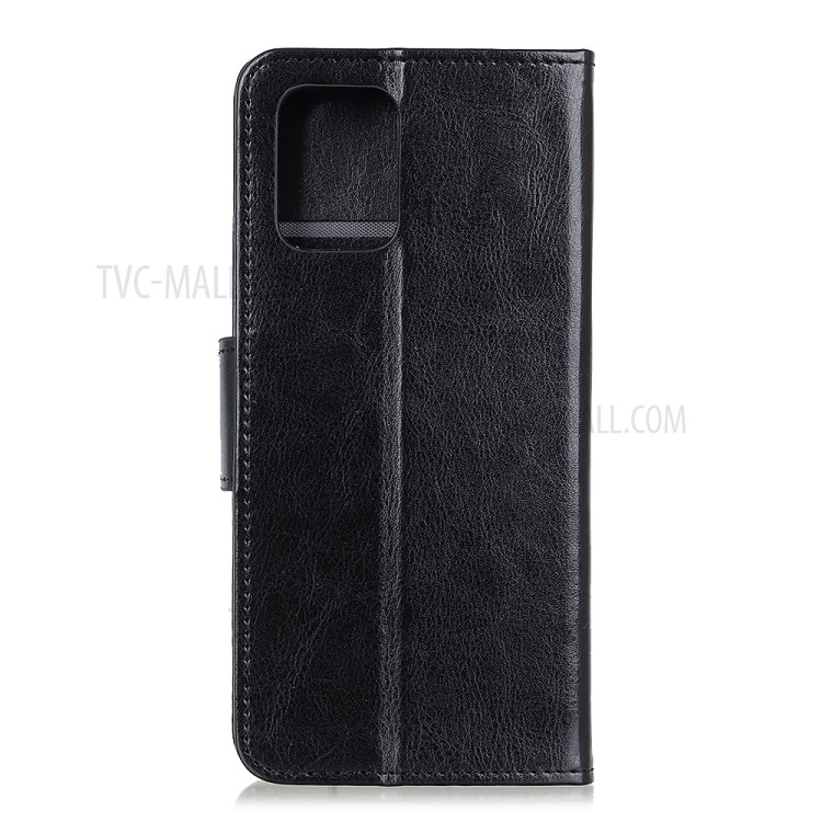 Crazy Horse Texture Leather Wallet Phone Case for Huawei Enjoy 20 - Black-3