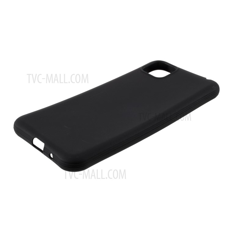 Matte Soft TPU Shell Case for Huawei Y5p - Black-5
