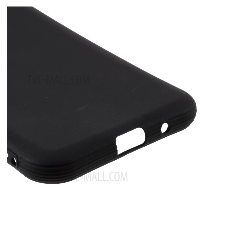 Matte Soft TPU Shell Case for Huawei Y5p - Black-6