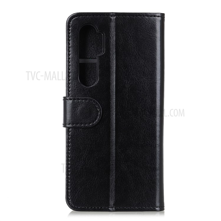 Crazy Horse Texture Leather Wallet Phone Shell for Huawei Maimang 9 - Black-3