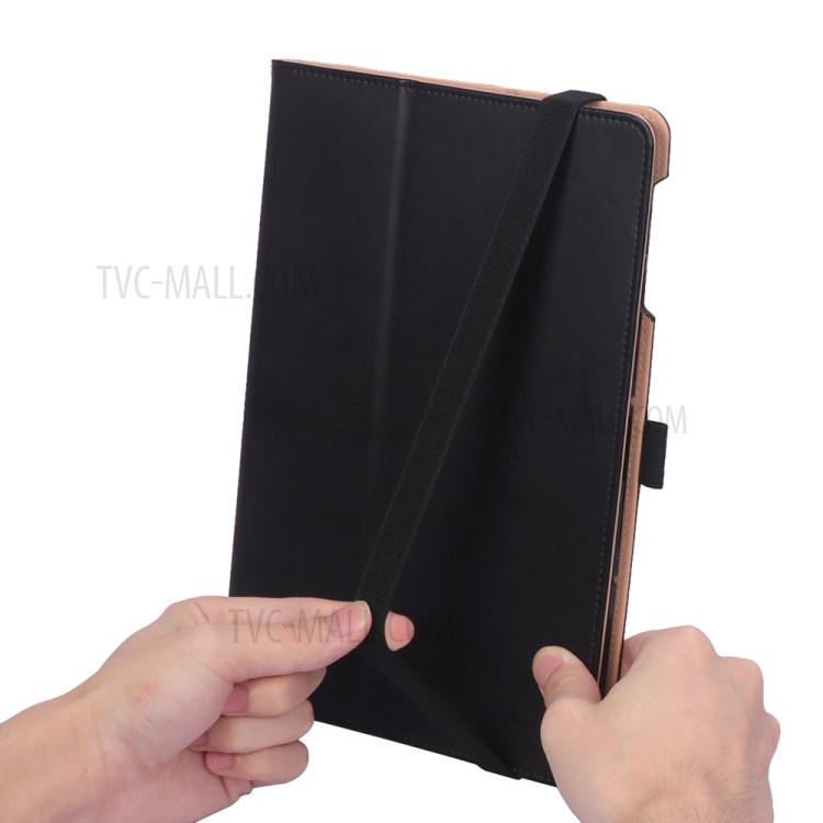 Bussiness Style Flip Leather Stand Tablet Case with Card Slots for Huawei Enjoy Tablet 2 10.1 - Black-15