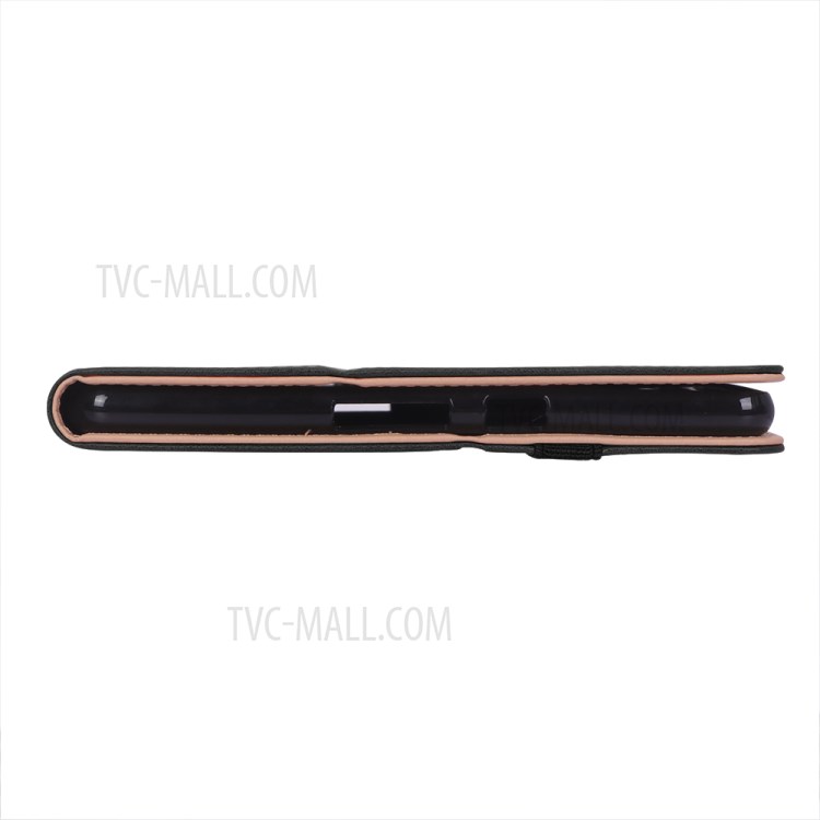 Bussiness Style Flip Leather Stand Tablet Case with Card Slots for Honor Tablet 6 10.1 T6 X6 - Black-10