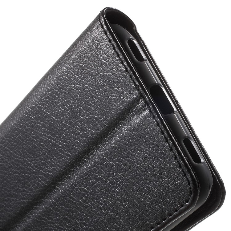 Lychee Grain Wallet Leather Stand Case for Huawei Honor 5c / GT3 - Black-9
