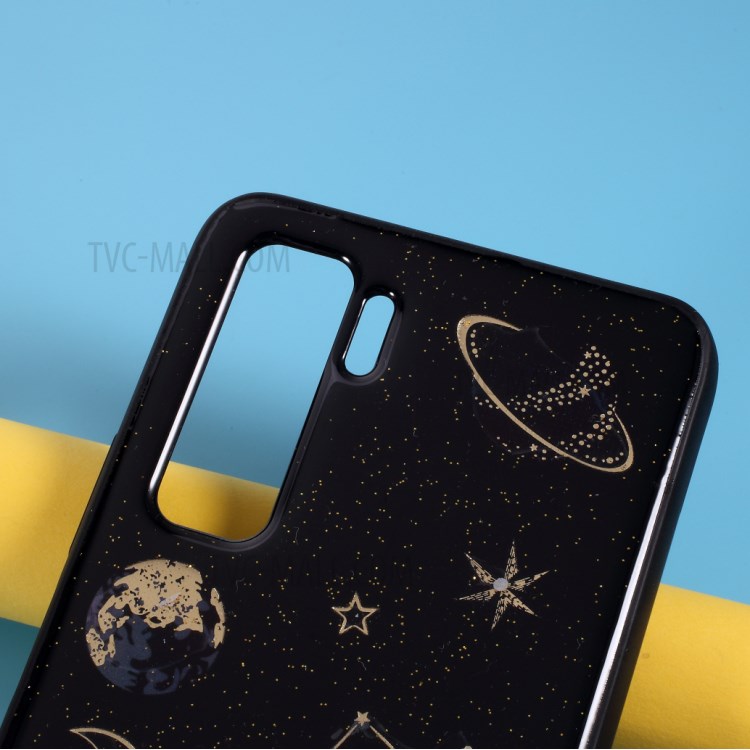 Star Planet Sticker Epoxy TPU Phone Cover Case for Huawei Nova 7 SE-3