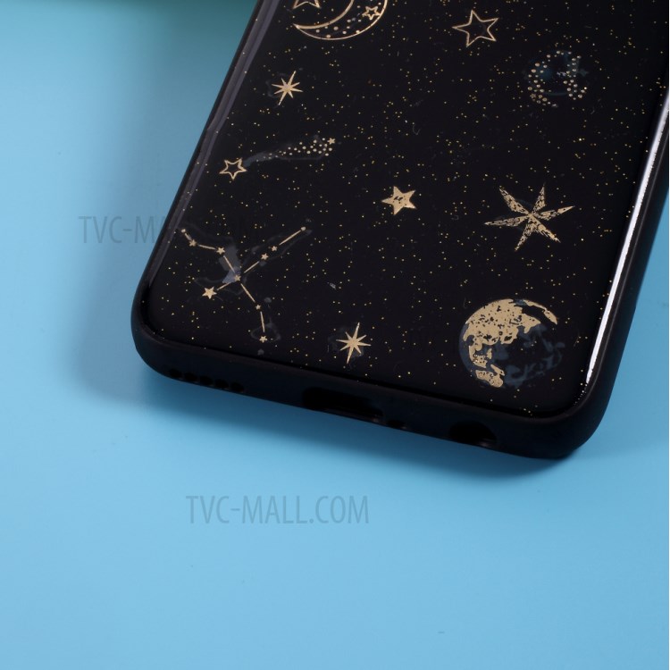 Star Planet Sticker Epoxy TPU Phone Cover Case for Huawei Nova 7 SE-4