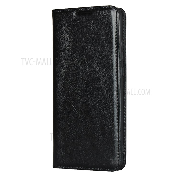 Crazy Horse Texture Genuine Leather with Wallet Shell for Huawei Mate 30 - Black-2