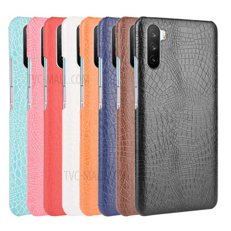 PU Leather Coated PC Crocodile Texture Case for Huawei Mate 40 Lite/Maimang 9 - Black-6