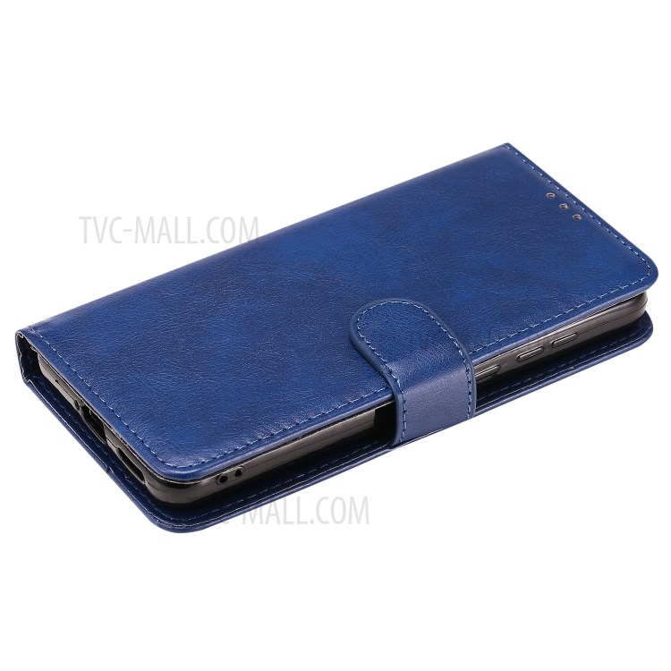 Solid Color Detachable 2-in-1 Leather Phone Cover Case for Huawei P40 - Blue-6