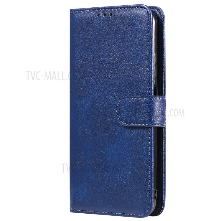 Solid Color Detachable 2-in-1 Leather Cover Case for Huawei P40 Pro - Blue-2