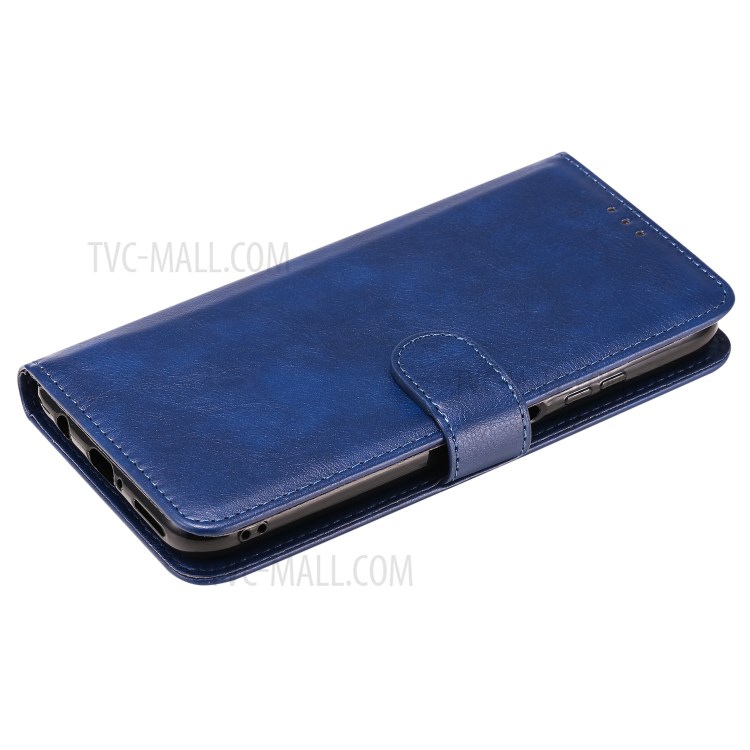 Solid Color Detachable 2-in-1 Leather Cover Case for Huawei P40 Pro - Blue-6