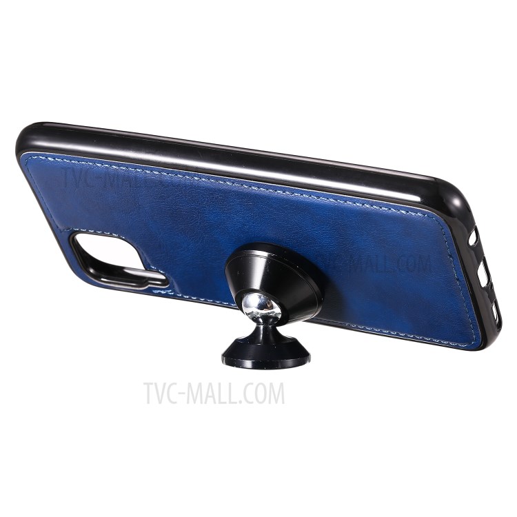 Solid Color Detachable 2-in-1 Leather Cover Case for Huawei P40 Pro - Blue-7