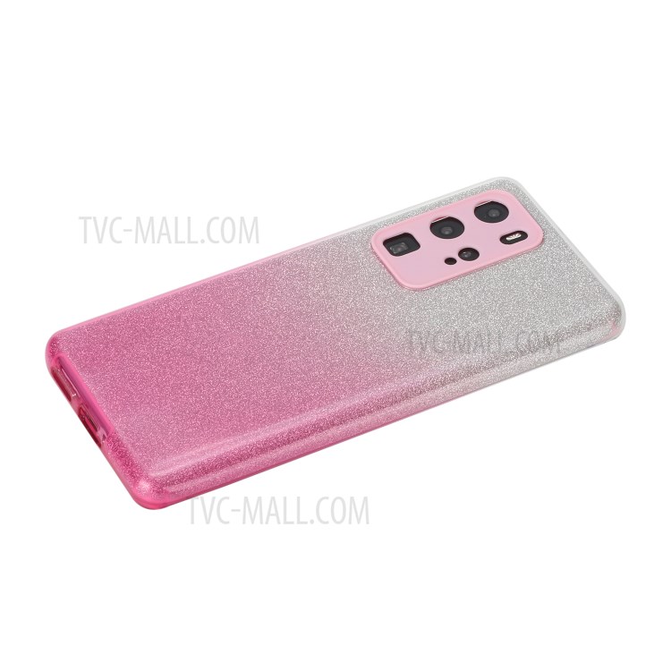 Gradient Color TPU + PC Hybrid Phone Cover Shell for Huawei P40 Pro - Pink-2