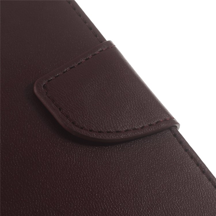 MERCURY GOOSPERY Bravo Diary Flip Leather Cover for Huawei P9 - Wine Red-7
