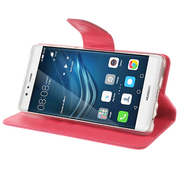 MERCURY GOOSPERY Bravo Diary Stand Leather Case for Huawei P9 - Rose-3