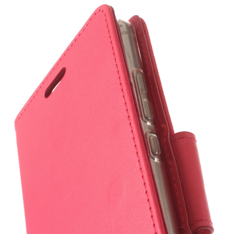 MERCURY GOOSPERY Bravo Diary Stand Leather Case for Huawei P9 - Rose-6
