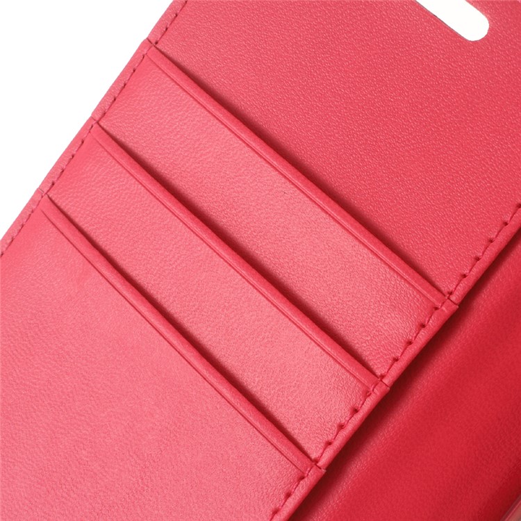 MERCURY GOOSPERY Bravo Diary Stand Leather Case for Huawei P9 - Rose-7