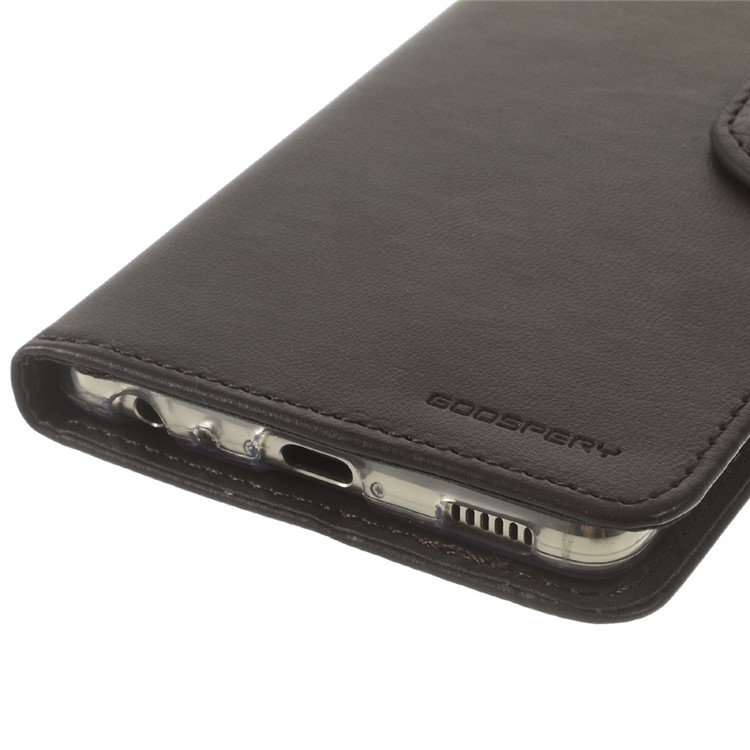 MERCURY GOOSPERY Bravo Leather Stand Card Slot Cover for Huawei P9 - Coffee-7