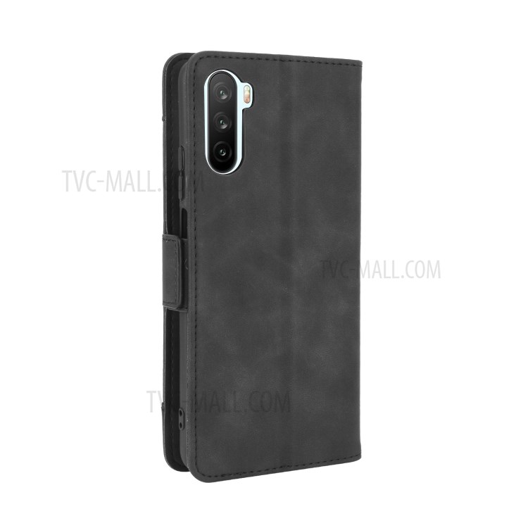PU Leather Case with Multiple Card Slots Cover for Huawei Mate 40 Lite/Maimang 9 - Black-8