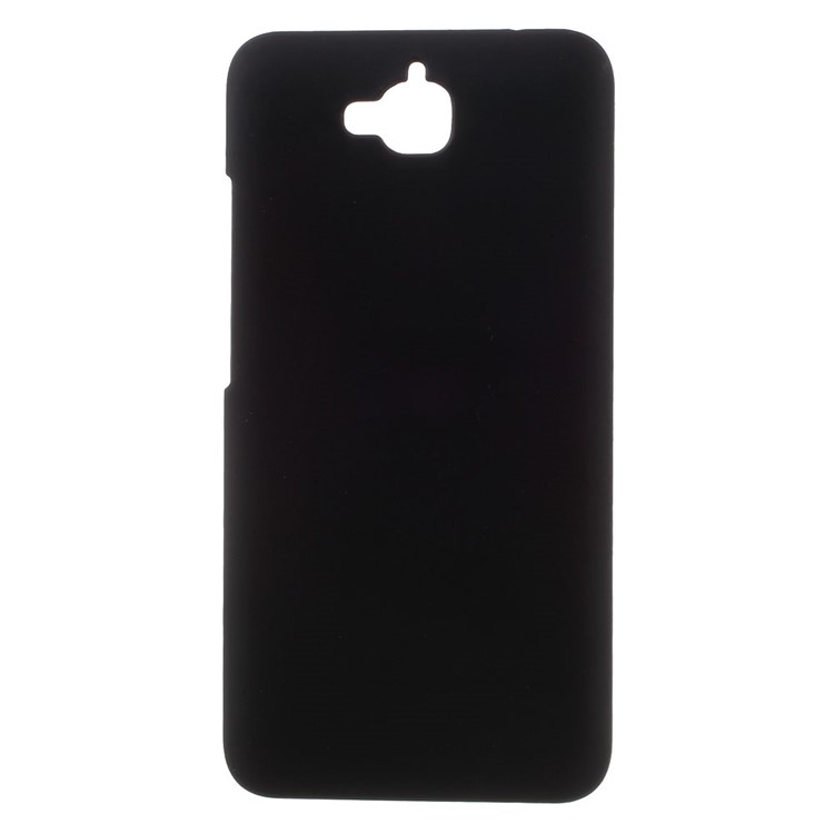 Rubberized PC Protection Cover for Huawei Y6 Pro / Enjoy 5 - Black-1