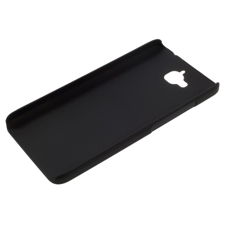 Rubberized PC Protection Cover for Huawei Y6 Pro / Enjoy 5 - Black-5