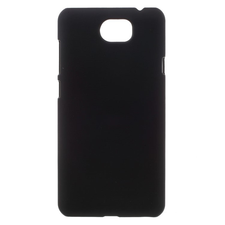 Rubberized Hard PC Case for Huawei Y5II / Y5 II - Black-1