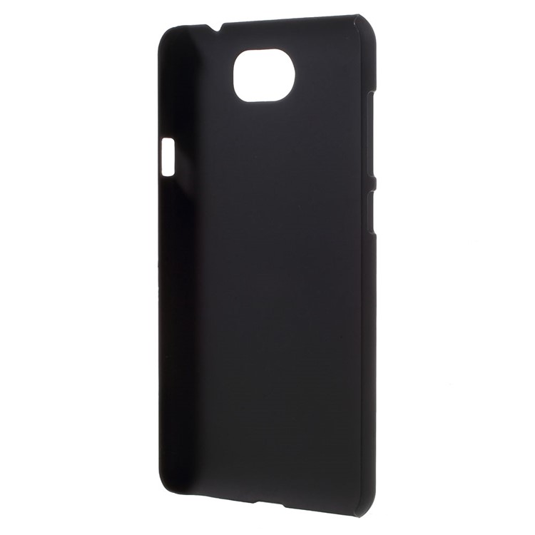 Rubberized Hard PC Case for Huawei Y5II / Y5 II - Black-2
