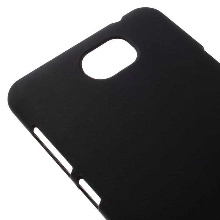 Rubberized Hard PC Case for Huawei Y5II / Y5 II - Black-3