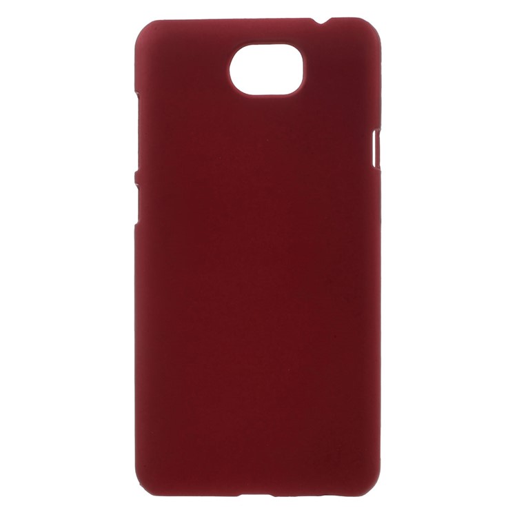 Rubberized Hard Protective Case for Huawei Y5II / Y5 II - Red-1