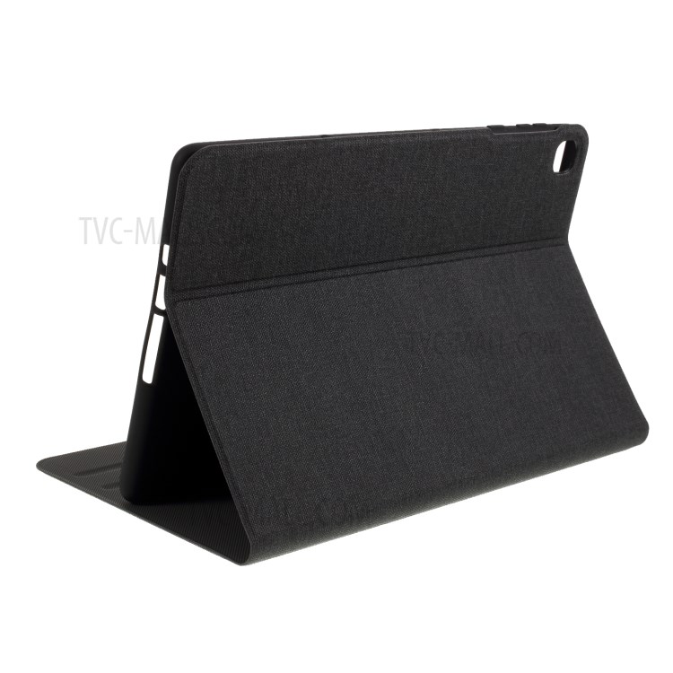 Cloth Texture Leather Stand Tablet Case for Huawei Enjoy Tablet 2 10.1/Honor Pad 6 10.1-inch/Honor Pad X6 - Black-8