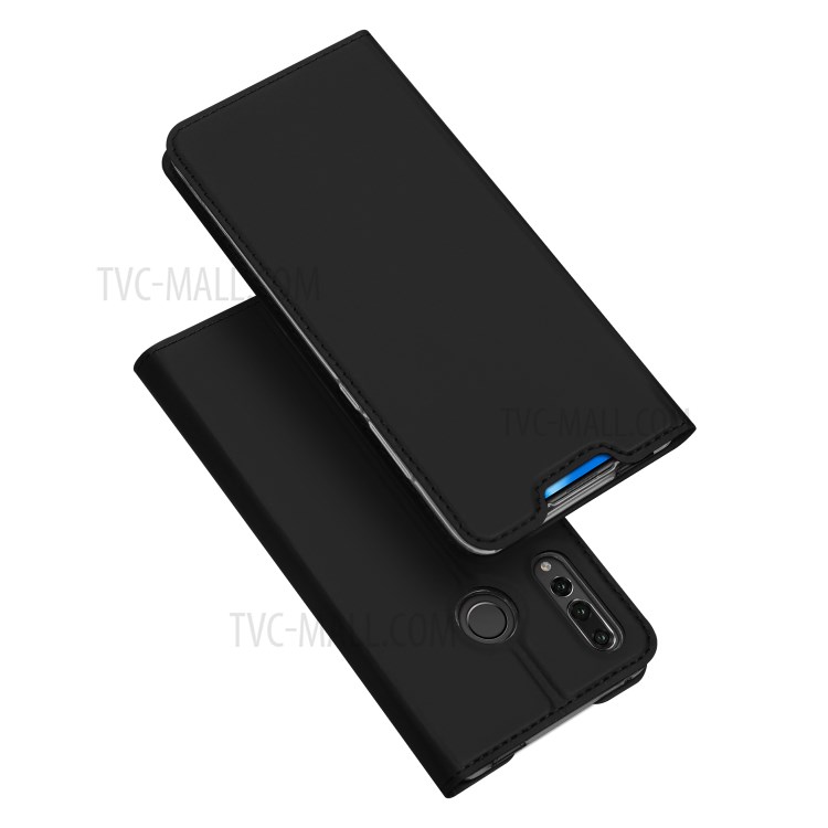 DUX DUCIS Skin Pro Series Leather Stand Case with Card Slot for Huawei Y9 Prime 2019/Honor 9X (Global Version) - Black-2