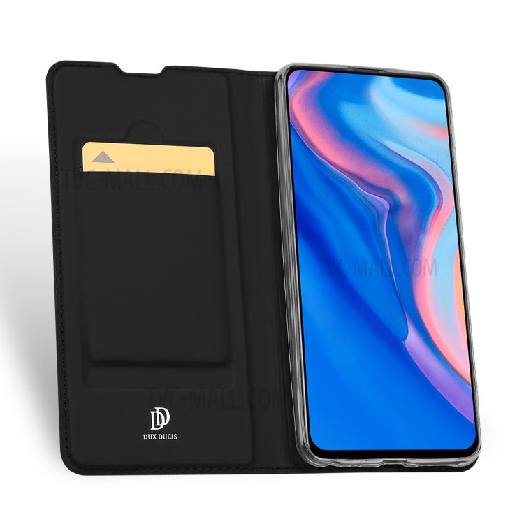 DUX DUCIS Skin Pro Series Leather Stand Case with Card Slot for Huawei Y9 Prime 2019/Honor 9X (Global Version) - Black-3