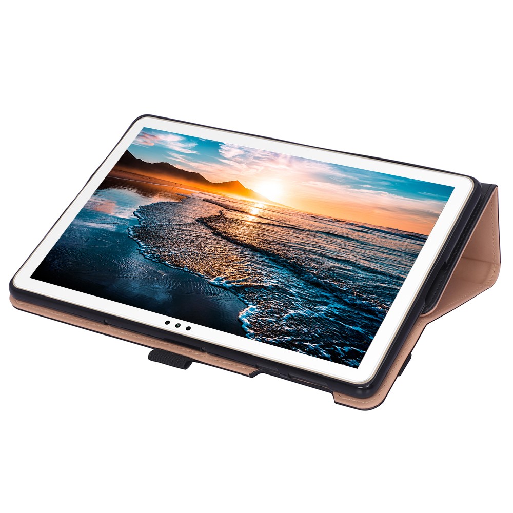 WY-2099 Business Style Leather Tablet Cover for Huawei MatePad T10S - Black-15