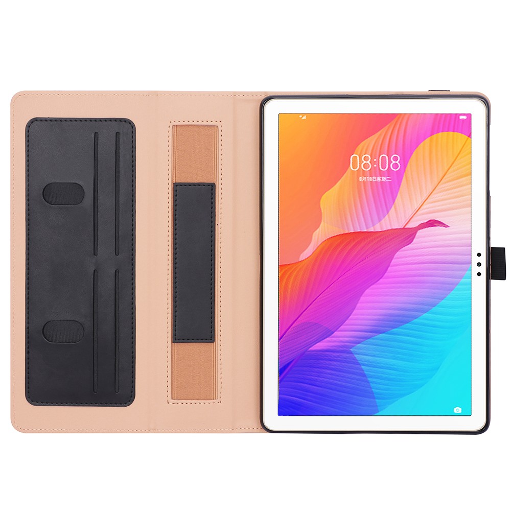 WY-2099 Business Style Leather Tablet Cover for Huawei MatePad T10S - Black-6