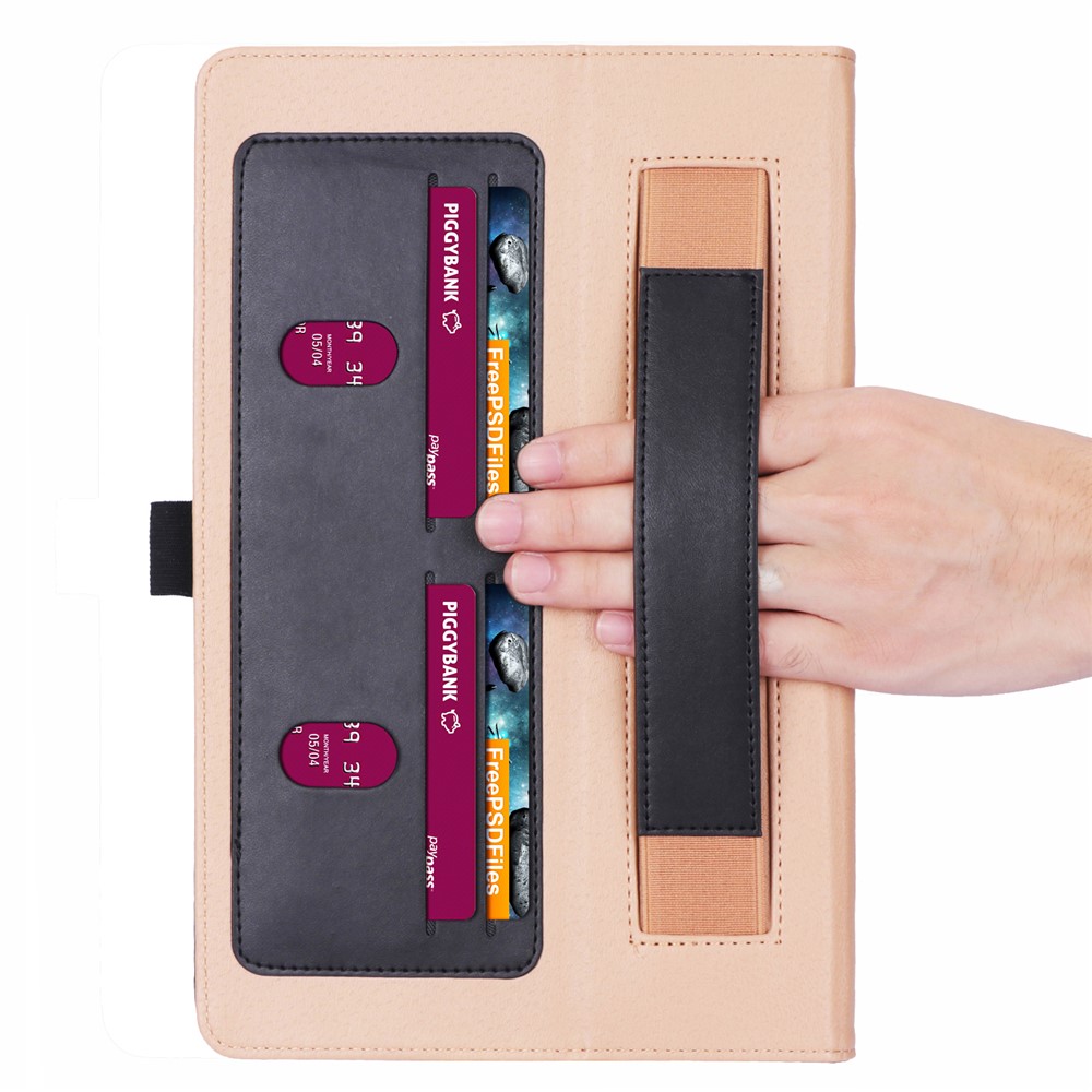 WY-2099 Business Style Leather Tablet Cover for Huawei MatePad T10S - Black-9