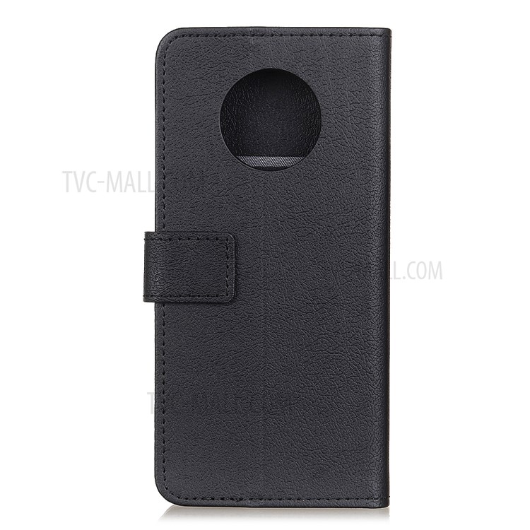 PU Leather with Wallet Stand Protective Cover for Huawei Mate 40 Pro - Black-3