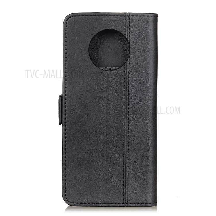 Magnetic Double Clasp Leather Wallet Stand Flip Case for Huawei Mate 40 Pro - Black-2