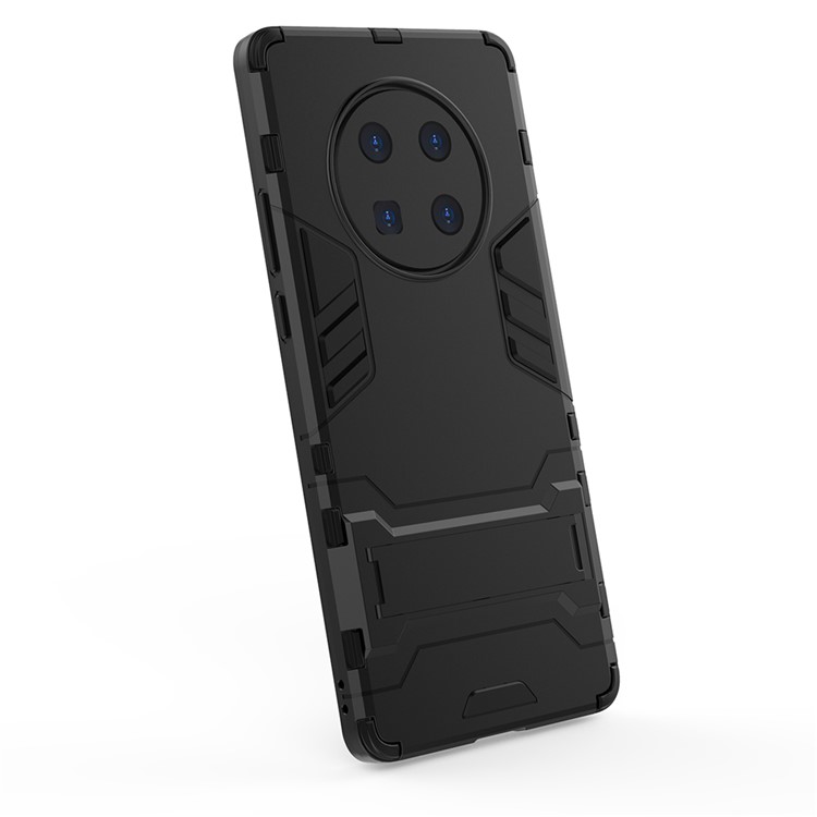 2 in 1 PC + TPU Case with Kickstand for Huawei Mate 40 Pro - Black-5
