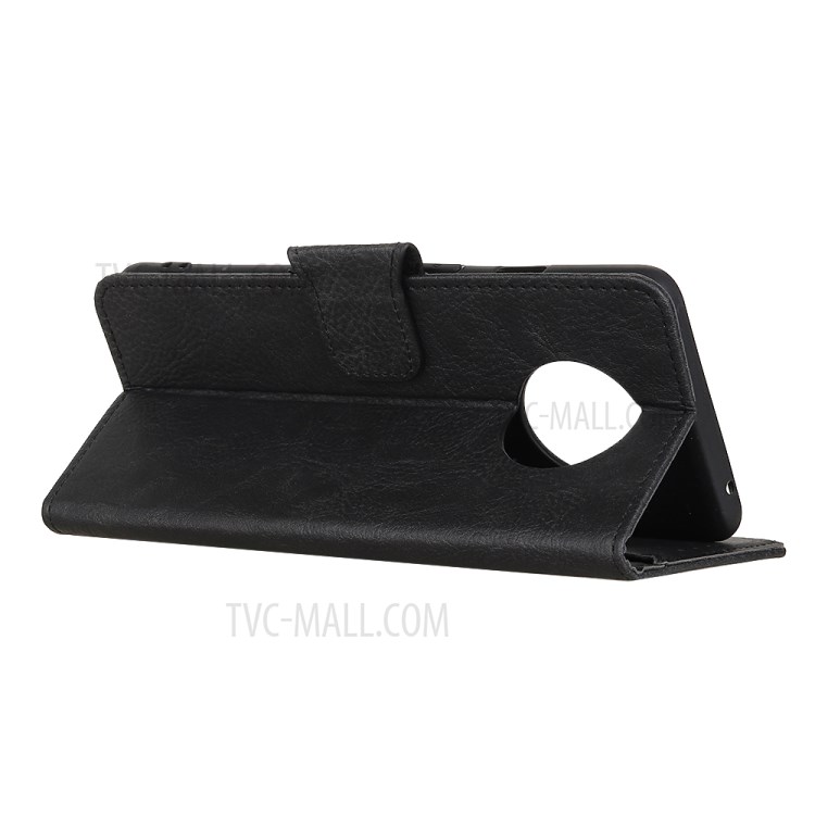 Litchi Skin Leather Shell for Huawei Mate 40 Pro - Black-5
